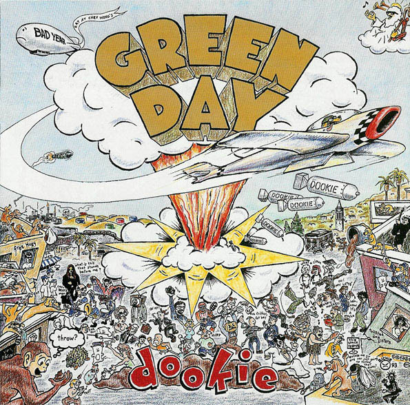 Album cover for Dookie by Green Day